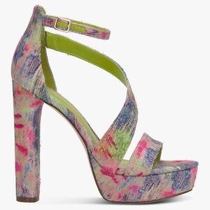 Jessica Simpson Colorful Women's Platform Sandals Size 10